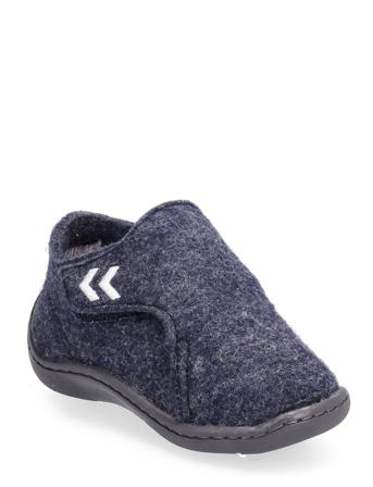 Wool Slipper Infant Tøfler Innesko Blå Hummel*Betinget Tilbud