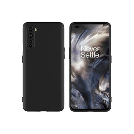 Oneplus Nord Ultratunn Gummibelagd Mattsvart Skal Basic V2 Svart