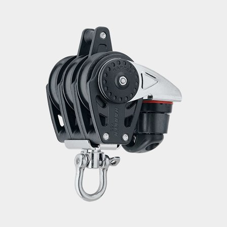 Harken 40mm Triple Block - Swivel, Becket, Cam Cleat (2648)