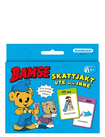 Kärnan | Kortspel Bamse Skattjakt Ute Och Inne | ONE SIZE