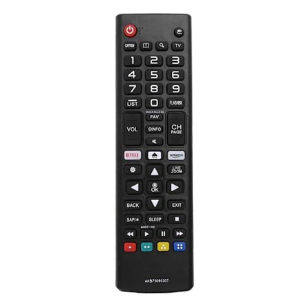 Universell ersättningsfjärrkontroll för LG Smart TV - Originalfjärrkontroll för LG AKB75095308