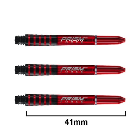 Ejes Winmau Prism Force | Winmau.com Intermedio / Rojo