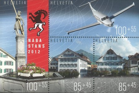 Schweiz - Naba 2012 - Postfrisk miniark