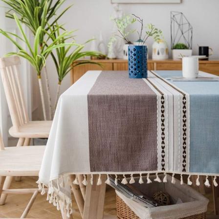 140x180 cm Suorakulmainen P yt liina Country Chic P yt liina Pellava