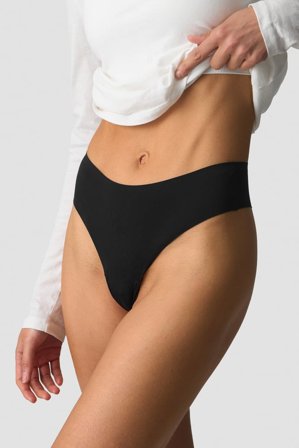 Invisible Brazilian Panty Black 3-pack
