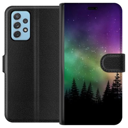 Yhteensopiva Lompakkokotelo Samsung Samsung Galaxy A52 5G Revontulet