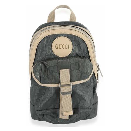 Gucci Vintage Backpacks Grå, Dame Vintage Tasker, Størrelse: ONE Size