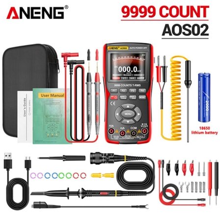 Digitalt oscilloskop multimeter AOS02 PRO AOS02 PRO