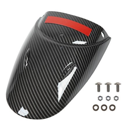 Motorcykel Forreste Skærmbeskytter Carbonfiber Mønster Glat Overflade Udskiftning Til Street Triple 765 R 2017‐2022