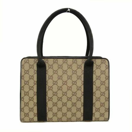 Gucci Vintage, Pre-owned Handbags Beige, Dames, Maat:ONE Size,Canvas