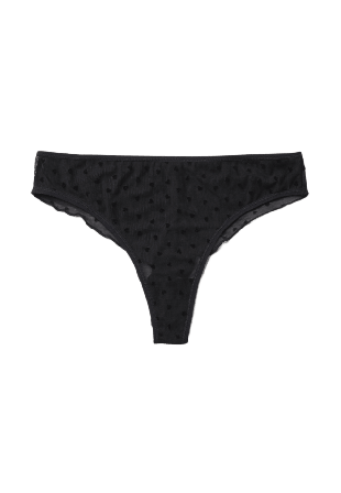 Avelie Lingerie Spetstrosa brazilian ESTER Trosor Svart S