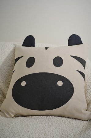 Jotex - Putetrekk 40x40 Cm Hvit/svart - ZEBRA - Kjøp Barneputer hos Jotex