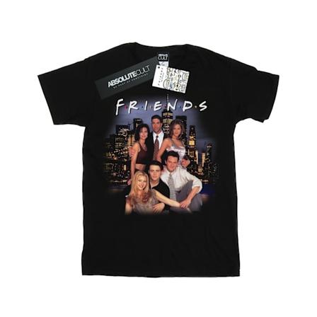 Friends Girls Homage Group Photo Bomull T-shirt 9-11 år Svart Black 9-11 Years