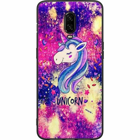 Oneplus 6t Svart Skal Unicorn Enhörning
