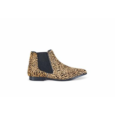 Ivylee Copenhagen Ivylee Raven Pointy Low Ankle Brown Brun, Dame Støvler, Størrelse: 36 EU