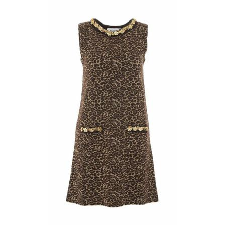 Blugirl, Dress Rf 2130Ma 930 22 Bruin, Dames, Maat:L