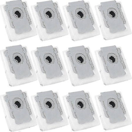 12 Pack Dammsugarpåsar för iRobot Roomba I & S-serien I7 I7+/plus