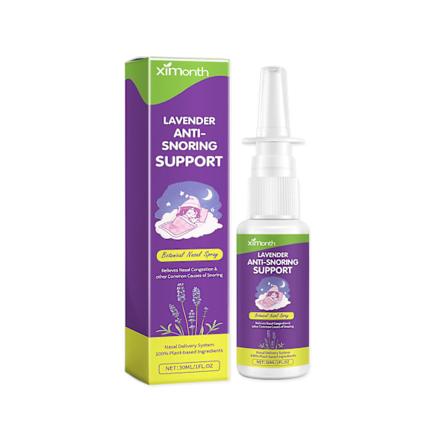Naturlig Snorkingsspray, 30ml Lavendel Anti-Snorking Støtte, Rask Snorkingløsning, Hjelper med å åpne halsen og luftveiene 1pcs
