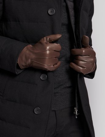 Bruun & Stengade Bs Gonzo Gloves - Brown - L