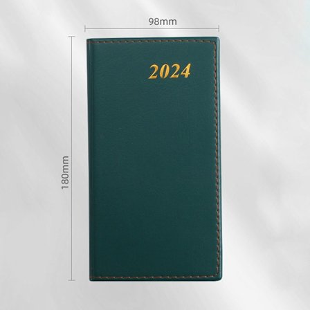 Tidsplan Bok Agendabok GRØNN