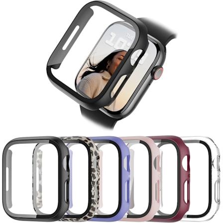 6-pakkikotelo Apple Watch Se (2. sukupolvi) Series 6/Se/5/4 44 mm:lle (6 kpl) 3 vuotta