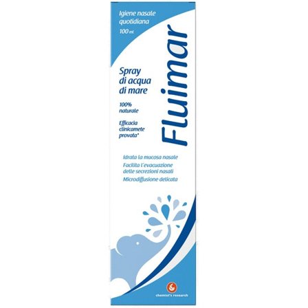 Fluimar Spray Nasale Acqua Di Mare Isotonica 100ml