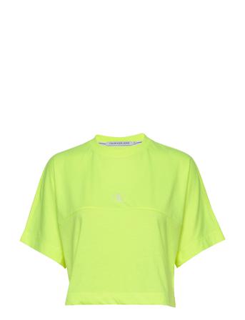 Puff Print Back Logo T-Shirt Yellow Calvin Klein Jeans