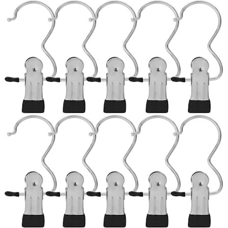 20 stk rengjøringskrok støvler krok klemme bærbar krok hjem reise ha