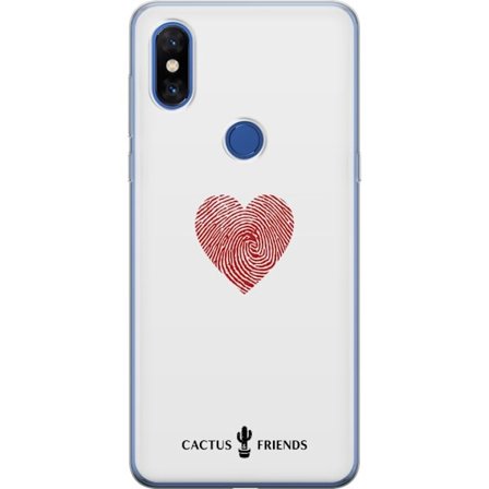 Yhteensopiva Puhelinkuori Xiaomi Xiaomi Mi Mix 3 Cactus and Friends - Fingerprint Love