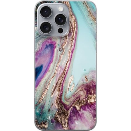 Yhteensopiva Puhelinkuori Apple iPhone 16 Pro Max Lila marmori