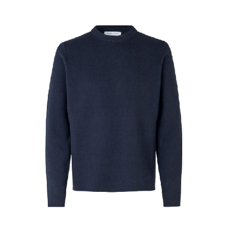 SAMSOE Gunan crew neck 10490 Tröjor Herr Blå L