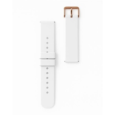 Silikonihihna Huawei Watch GT2 / GT3 42mm - Valkoinen