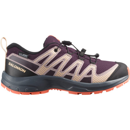 Salomon - Kinderschuhe Xa Pro V8 Wp J - Plum Kitten / Turbulence - 32