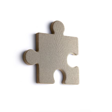 Akustikpaneel POLY, 700x700x50 mm, Wandmontage, beige