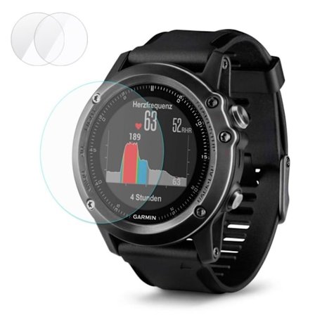 HAT PRINCE Garmin Fenix 3 2 stycken härdade extra glas - Genomskinlig