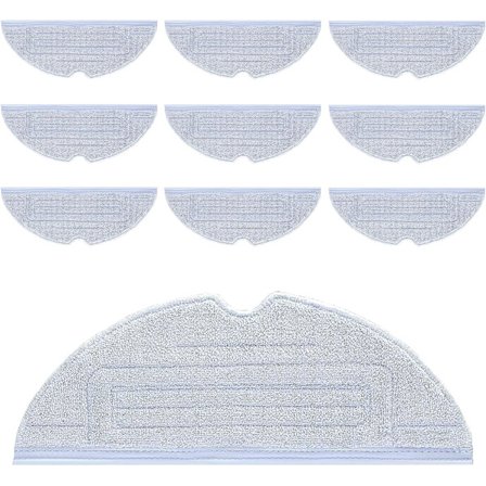 Roborock S7 Moppe, 8 stk. udskiftningsmopper til Roborock S7/S7 Plus/S7 MaxV