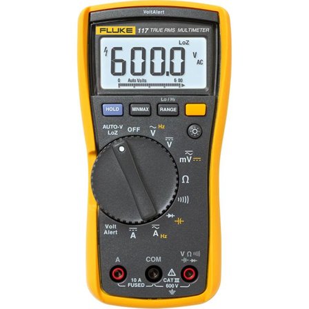 Fluke 117 EUR Multimeter, Elinstrument