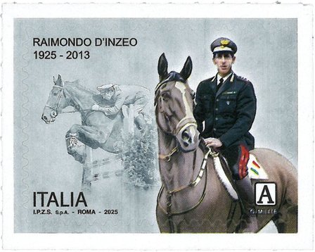 Italien - Raimondo D ́Inzeo - Postfrisk frimærke