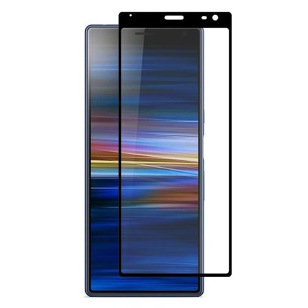 Sony Xperia 10 Plus Heltäckande 3D Härdat Glas Skärmskydd 0,2mm