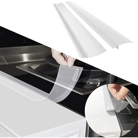 Spislist håller rent mellan spis och skåp 61.5 cm Transparent 2-pack 2-pack 2-pack