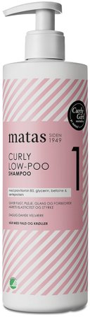 3 for 2 - Matas Striber Curly Low-Poo Shampoo 500 ml, Hår, Shampoo, Hårshampoo