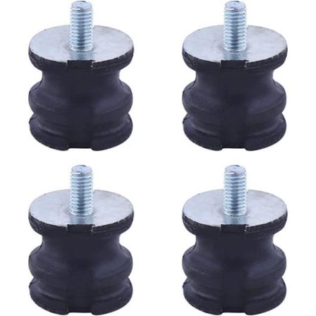 4 st Tamponer för kedjesåg AV för Husqvarna 61 66 133 136 141 266 268 272XP 272S 272K Trädgårdsverktyg Ersätt 501269705