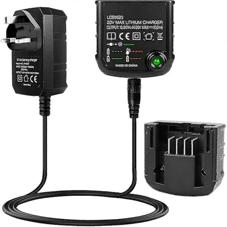 Li-ion akkulaturi Black Decker 18V Li-ion akulle Lcs1620 Laturi-9192339800091