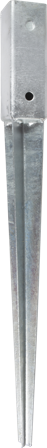 ESSVE 951683 Stolpspjut 2 mm, varmförzinkad 46 x 46 x 600 mm, Beslag