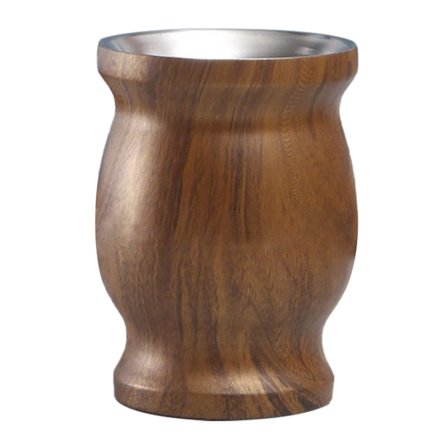 Kalabas kopp i rustfritt stål med dobbelt veggisolasjon for kaffe, drikke og te, 8 oz