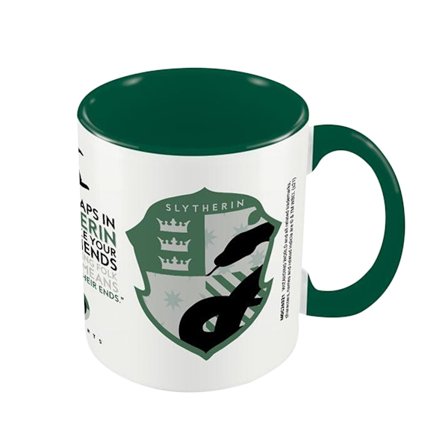 Harry Potter Slytherin House Pride Mug One Size Grön/Vit