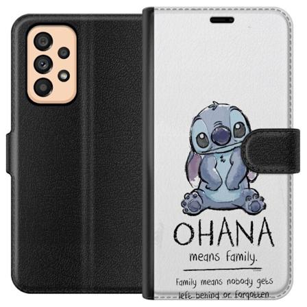 Samsung Galaxy A53 5G Lompakkokotelo Stitch Ohana