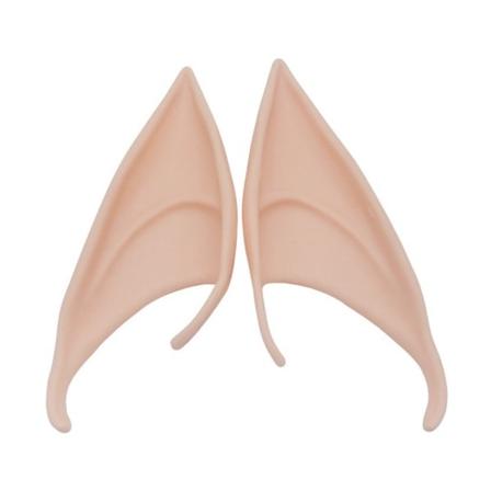 Halloween Cosplay Sminkrekvisita Simulerings Goblinöron Köttfärg 12CM 3st