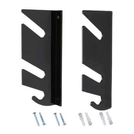 Skateboard Veggfeste, To Lag med Skateboardhenger, Skateboardstativ, Veggfesteholder