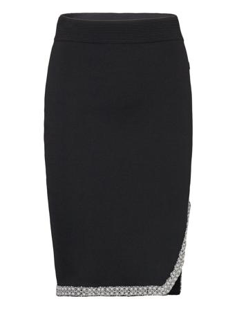 Fashion Knit Skirt Black Karl Lagerfeld